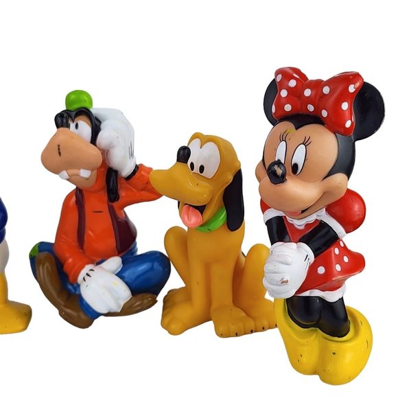 Bundle Disney Characters Toys, Mickey, Goofy, Minnie Mouse, Donald Duck, W548-10 - Picture 5 of 8